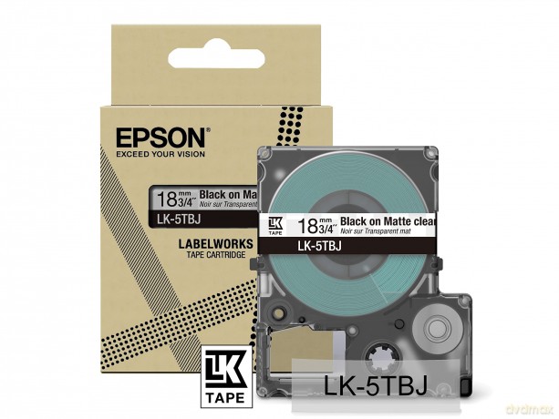 Epson: EPSON Schriftband LK LK-5TBJ C53S672066,