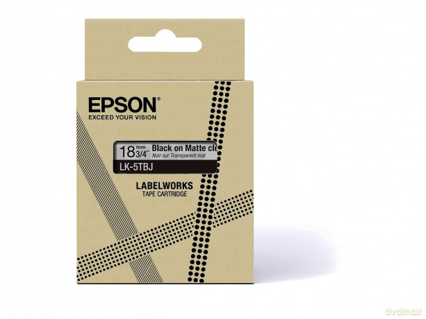 Epson: EPSON Schriftband LK LK-5TBJ C53S672066,