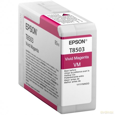 Epson: EPSON T8503 Vivid Magenta Druckerpatron