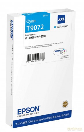 Epson: EPSON T9072XXL cyan Druckerpatrone