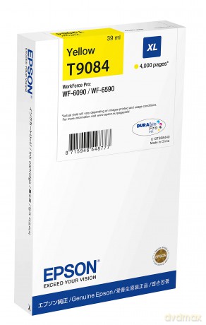 Epson: EPSON T9084XL gelb Druckerpatrone