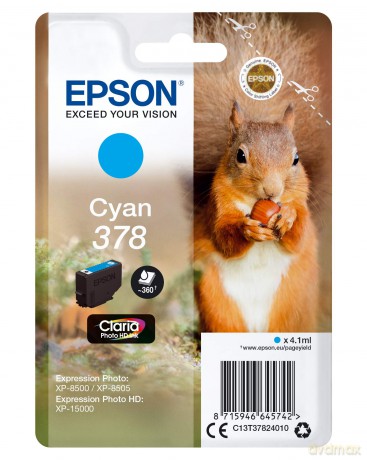 EPSON Tinte 378 C T37824