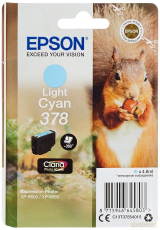 EPSON Tinte 378 Ligh.C T37854