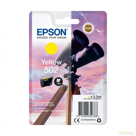 EPSON Tinte 502/T02V44 gelb