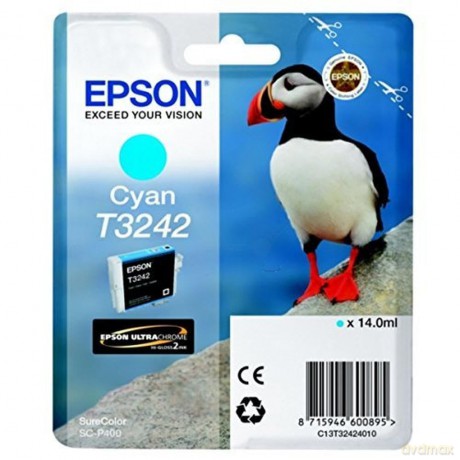 EPSON Tinte T3242 cyan