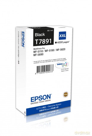EPSON Tinte T7891 XXL schwarz