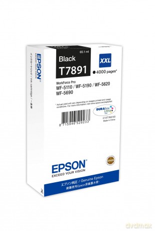 EPSON Tinte T7891 XXL schwarz