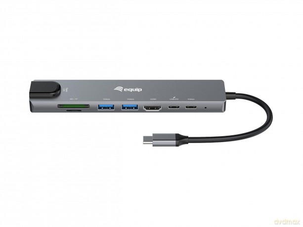 Equip Adapter USB-C -> HDMI,GbE,3xUSB3.2