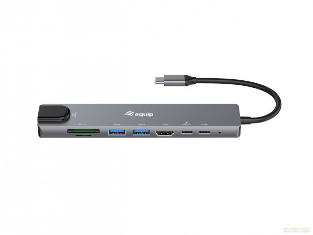 Equip Adapter USB-C -> HDMI,GbE,3xUSB3.2