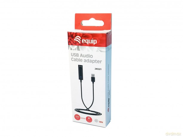 Equip Audiokabeladapter USB-A->1X Klinke