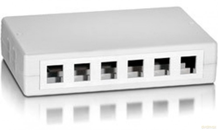 Equip Aufputzdose 12x Keystone Jack