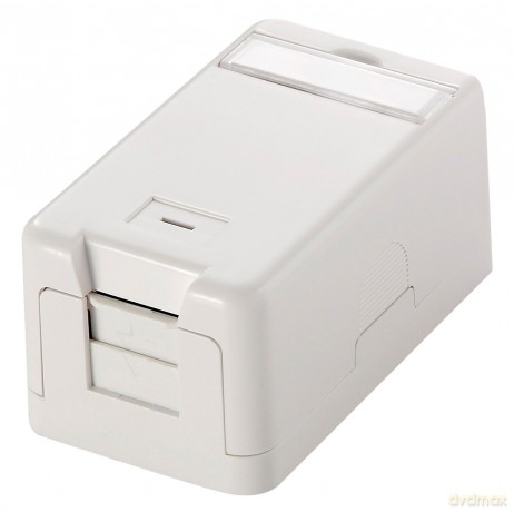 Equip Aufputzdose 1-Port Keystone ungesc
