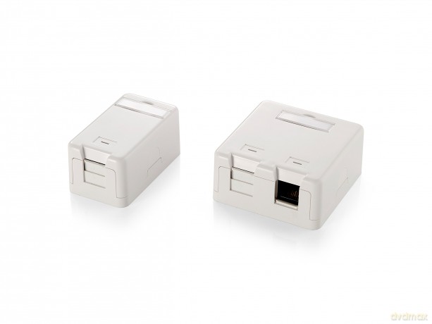 Equip Aufputzdose 1-Port Keystone ungesc