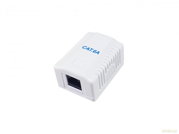 Equip Aufputzdose Cat6A 1-Port RJ45 UTP