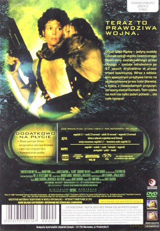 Obcy. Decydujące starcie wersja rozszerzona [DVD]