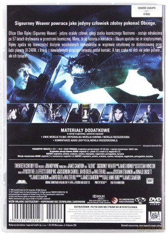 Obcy. Decydujące starcie wersja rozszerzona [DVD]