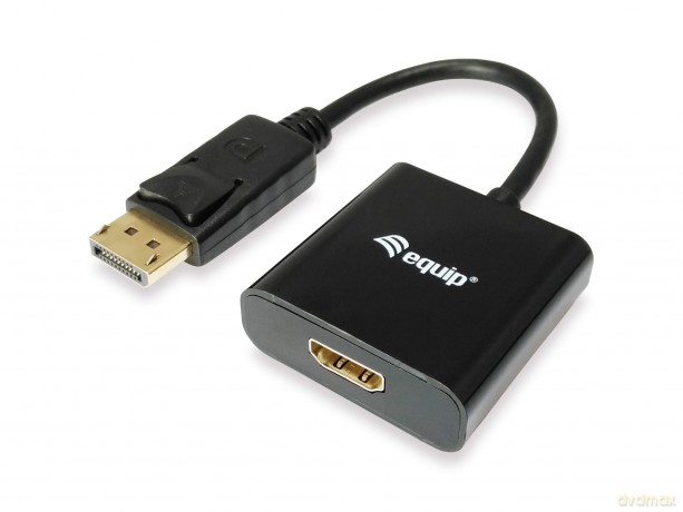 Equip Displayport->HDMI Adapter St/Bu 19
