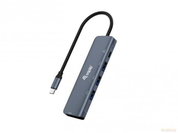 Equip Dock USB-C->HDMI,3xUSB3.0,100WPD