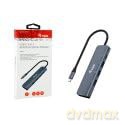Equip Dock USB-C->HDMI,3xUSB3.0,100WPD