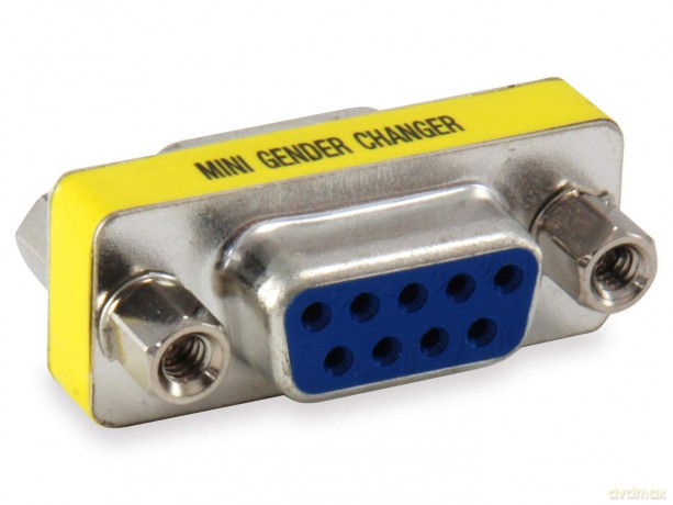 Equip Gender Changer 9pol Bu/Bu mini