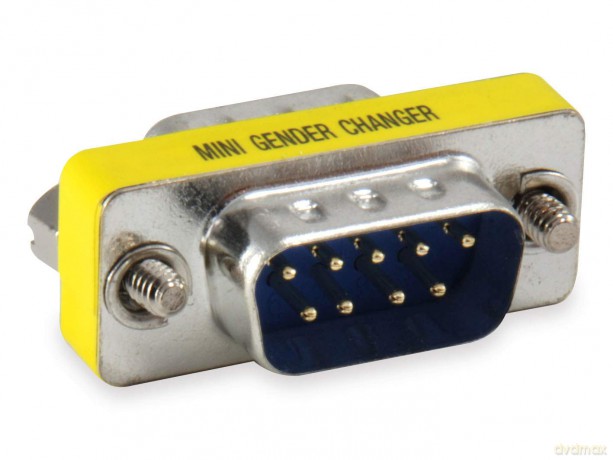 Equip Gender Changer 9pol St/St mini