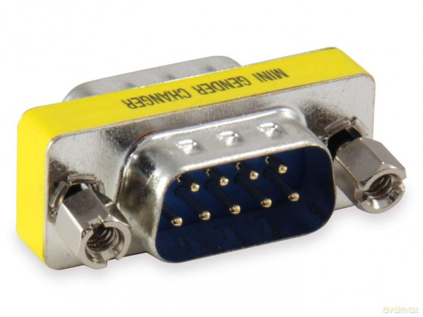 Equip Gender Changer 9pol St/St mini