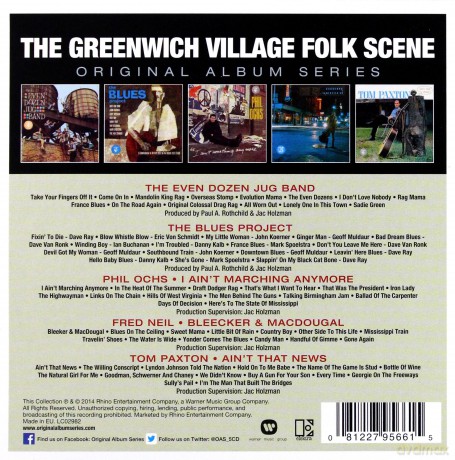 Original Album Series: Greenwich Folk Scene [BOX] [5CD]