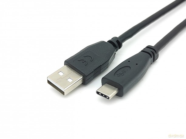 Equip Kabel USB-A 2.0 -> C St/St