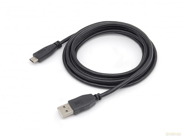 Equip Kabel USB-A 2.0 -> C St/St