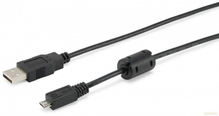 Equip Kabel USB-A 2.0 -> micro B St/St