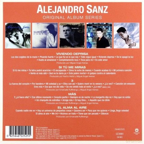 Alejandro Sanz: Alejandro Sanz - Original Album Series  [5CD]