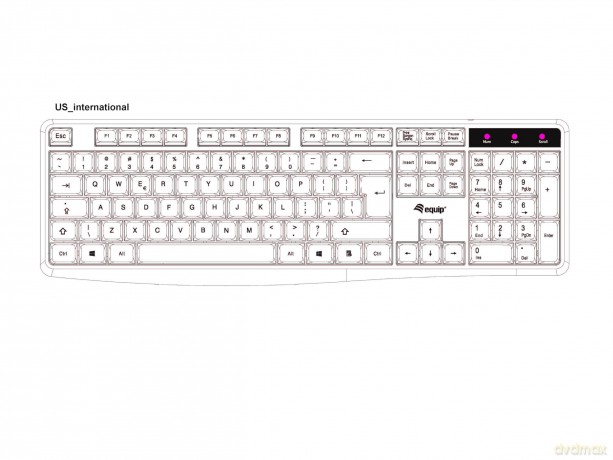 Equip Kabelgebundene USB Keyboard