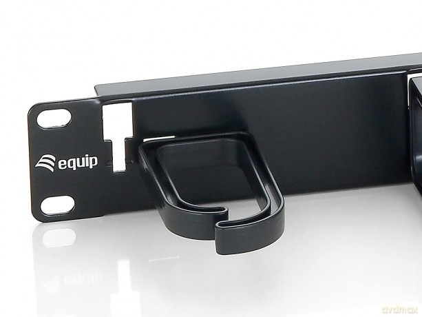 Equip Kabelmanagement Panel 19" 1HE schw