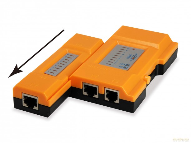 Equip Kabeltester Netzwerk f. RJ45RJ11RJ