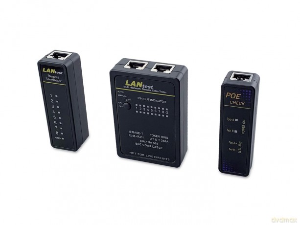 Equip Kabeltester Netzwerk f. RJ45RJ11RJ