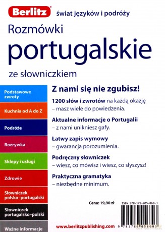 Rozmówki Portugalskie Ze Słowniczkiem [KSIĄŻKA]