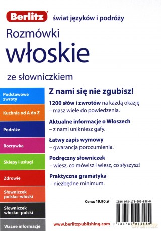 Rozmówki Włoskie Ze Słowniczkiem [KSIĄŻKA]