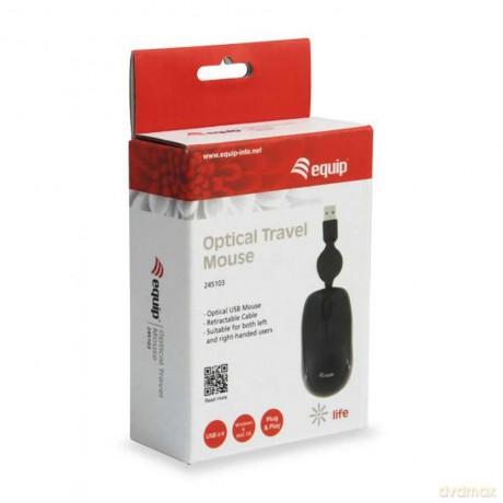 Equip Optische Maus USB Travel Rechts