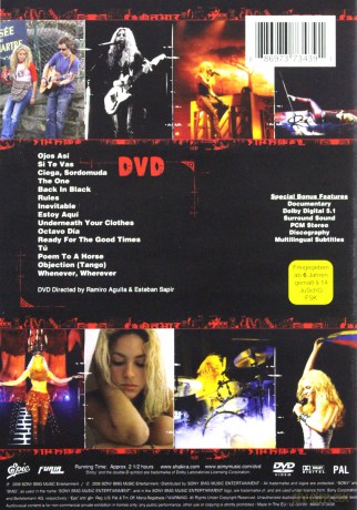 Shakira: Live & Off The Record [DVD]