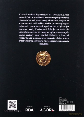 Schyłek Republiki Rzymskiej. Historia National Geographic. Tom 12 [KSIĄŻKA]