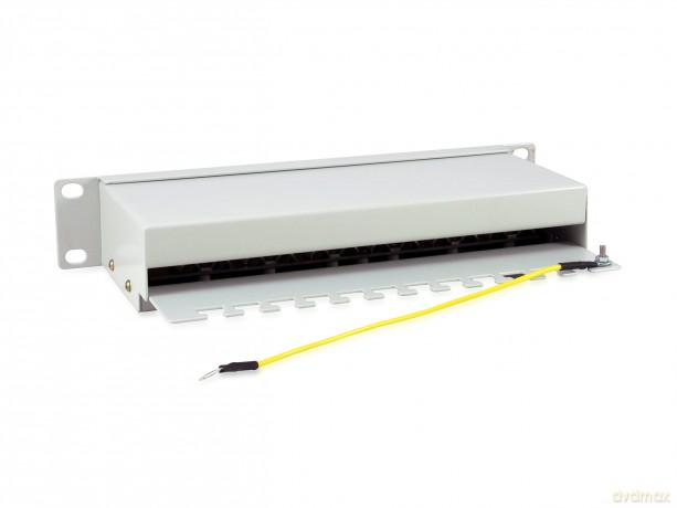 Equip Patchpanel 12x RJ45 Cat6 10" FTP