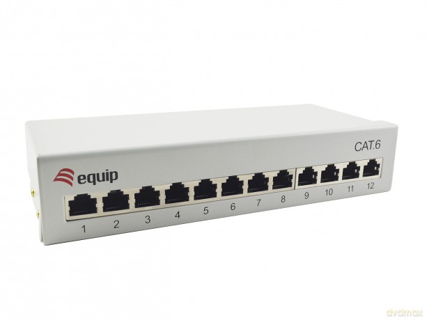 Equip Patchpanel 12x RJ45 Cat6 FTP Desk