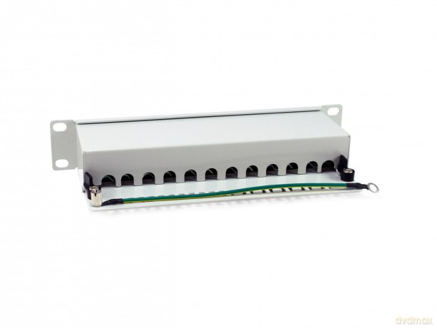 Equip Patchpanel 12x RJ45 Cat6A 10" FTP