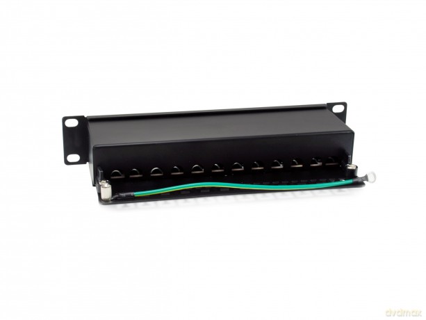 Equip Patchpanel 12x RJ45 Cat6A 10" FTP