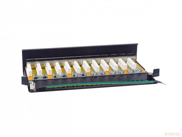 Equip Patchpanel 12x RJ45 Cat6A FTP 1HE