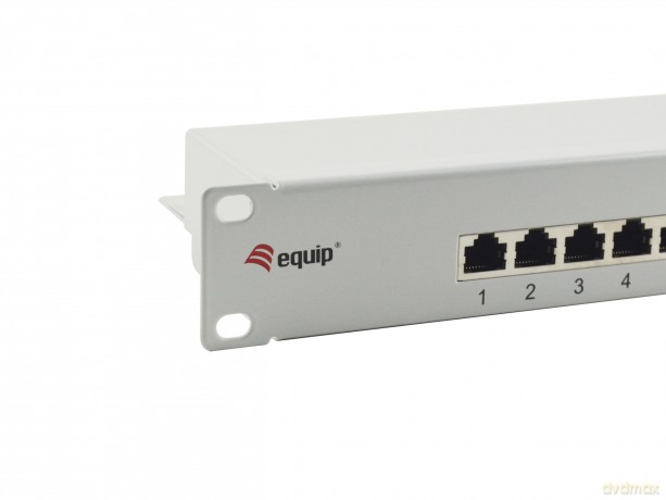 Equip Patchpanel 16x RJ45 Cat6 19" FTP
