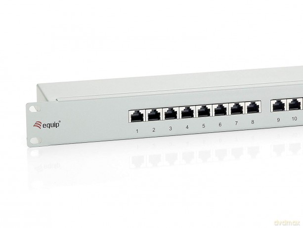 Equip Patchpanel 16x RJ45 Cat6 19" FTP