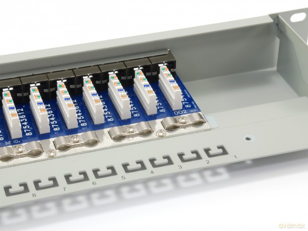 Equip Patchpanel 16x RJ45 Cat6 19" FTP