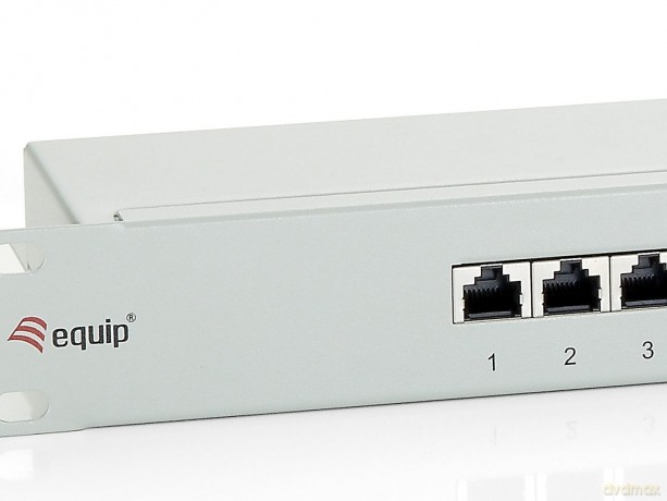 Equip Patchpanel 16x RJ45 Cat6 19" FTP