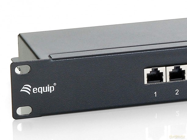 Equip Patchpanel 16x RJ45 Cat6 19" FTP
